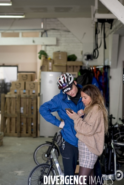 Olvo, coopérative de cyclo-logistique