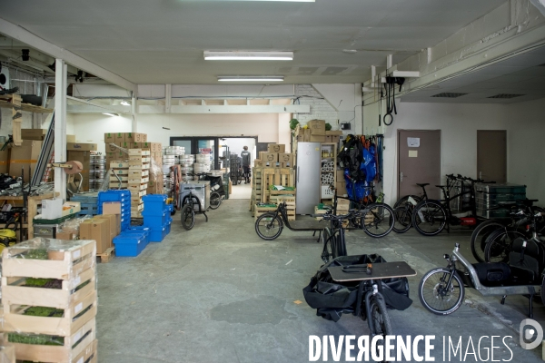 Olvo, coopérative de cyclo-logistique