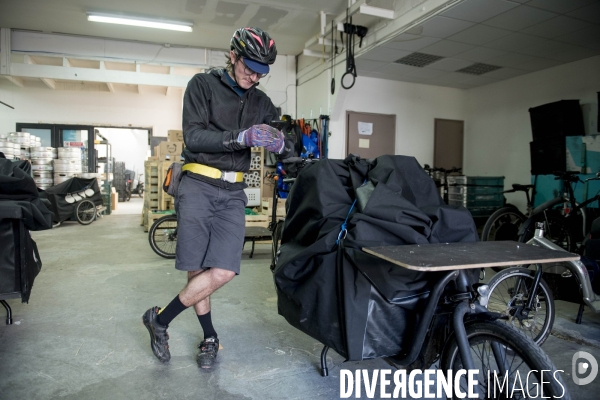 Olvo, coopérative de cyclo-logistique