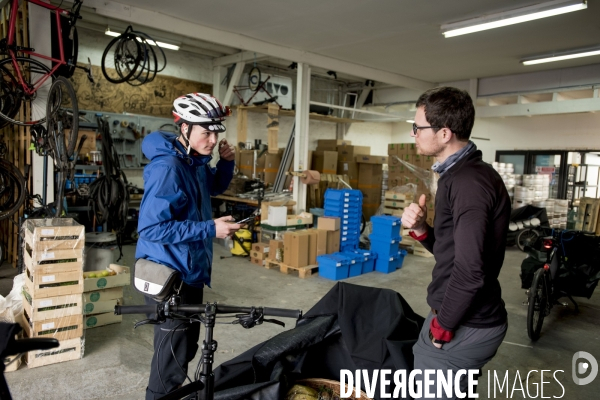 Olvo, coopérative de cyclo-logistique