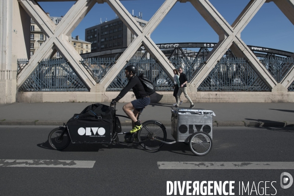 Olvo, coopérative de cyclo-logistique