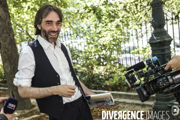 Cedric Villani, candidat à l investiture LREM à la mairie de Paris.