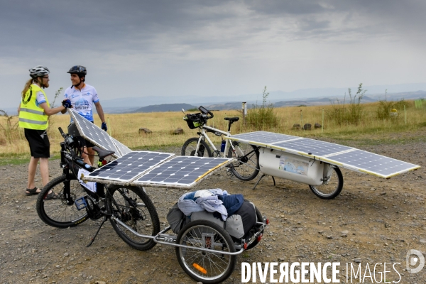 Le Sun Trip Tour et ses vélos solaires