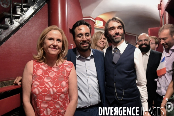 Meeting de cedric Villani pour les municipales parisiennes