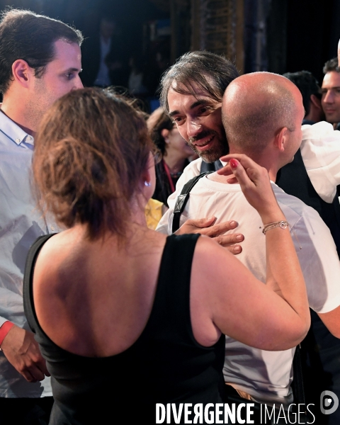 Meeting de cedric Villani pour les municipales parisiennes