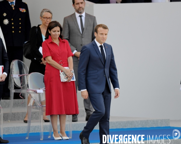 Emmanuel Macron avec Anne Hidalgo