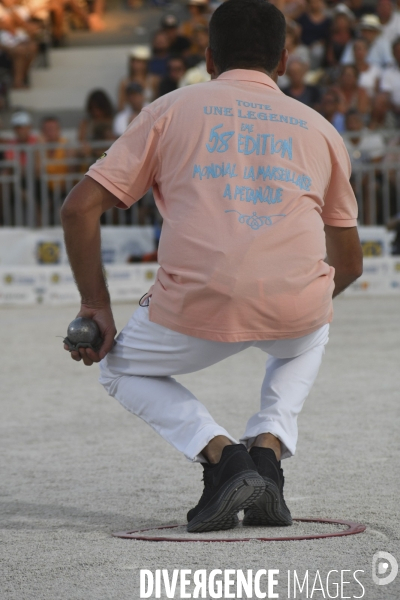 Finale du Mondial à Pétanque La Marseillaise 2019