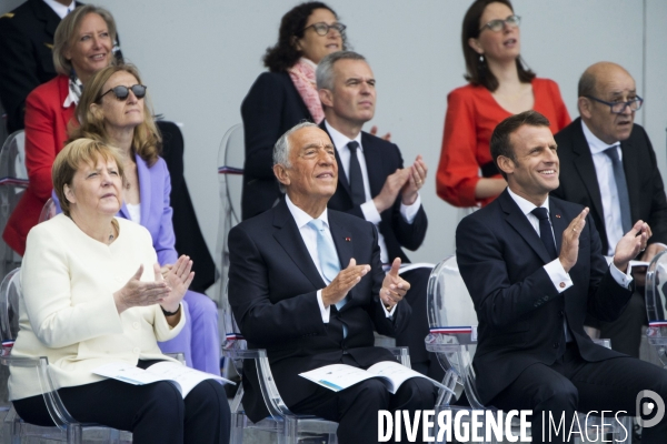 Emmanuel MACRON préside le défilé militaire du 14 juillet 2019