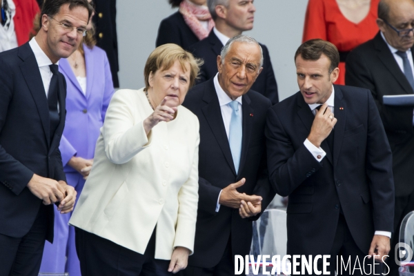 Emmanuel MACRON préside le défilé militaire du 14 juillet 2019
