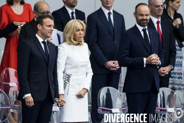 Emmanuel MACRON préside le défilé militaire du 14 juillet 2019