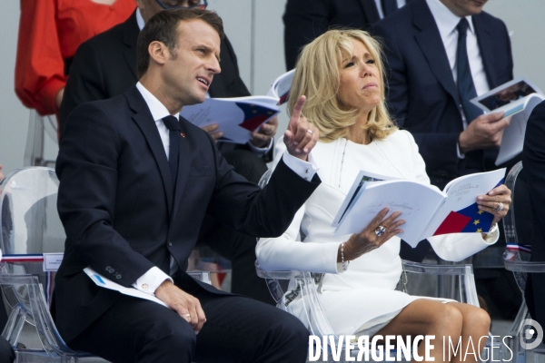 Emmanuel MACRON préside le défilé militaire du 14 juillet 2019