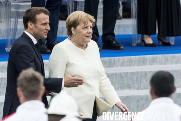 Emmanuel MACRON préside le défilé militaire du 14 juillet 2019