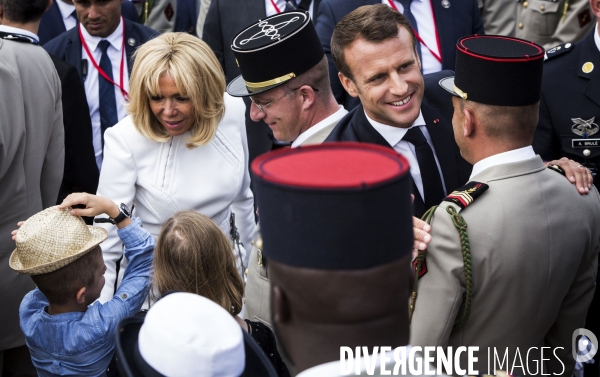 Emmanuel MACRON préside le défilé militaire du 14 juillet 2019