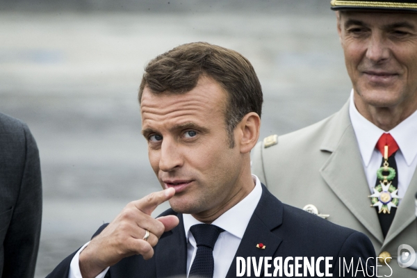 Emmanuel MACRON préside le défilé militaire du 14 juillet 2019