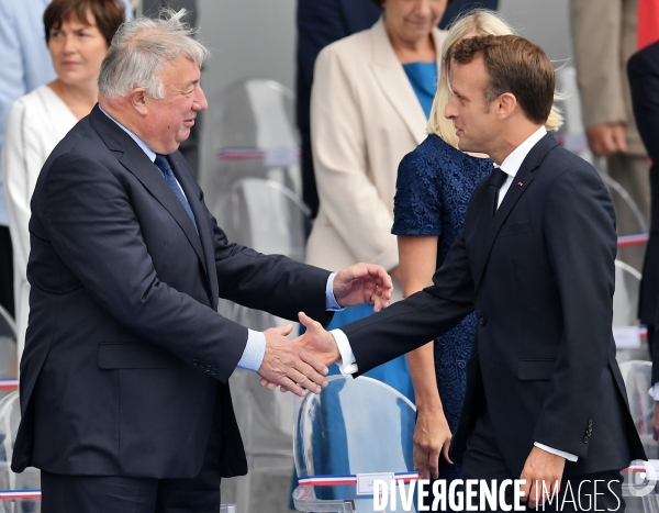 Emmanuel Macron preside la ceremonie du 14 juillet 2019