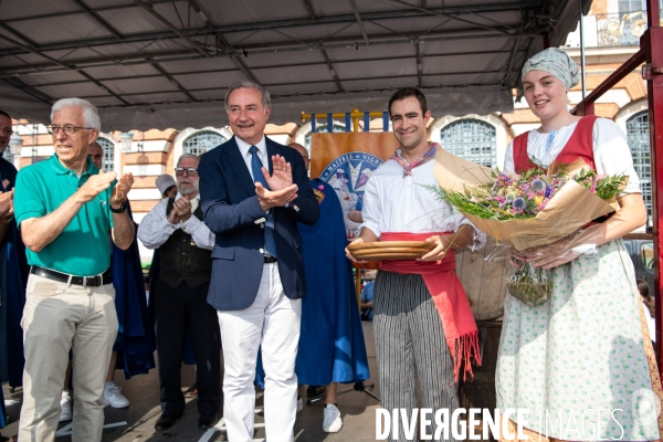 Toulouse : Inauguration du la fete traditionnelle du Grand Fenetra