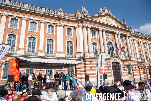 Toulouse : Inauguration du la fete traditionnelle du Grand Fenetra