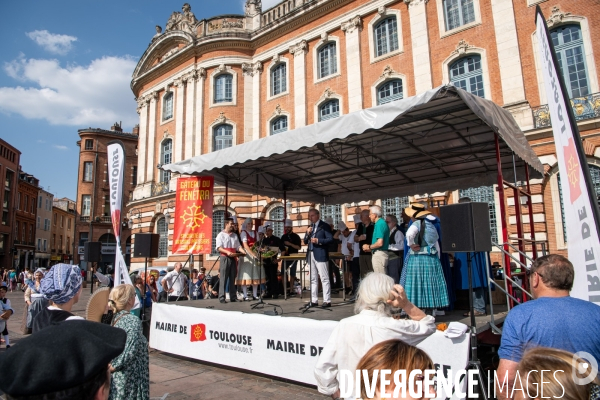 Toulouse : Inauguration du la fete traditionnelle du Grand Fenetra