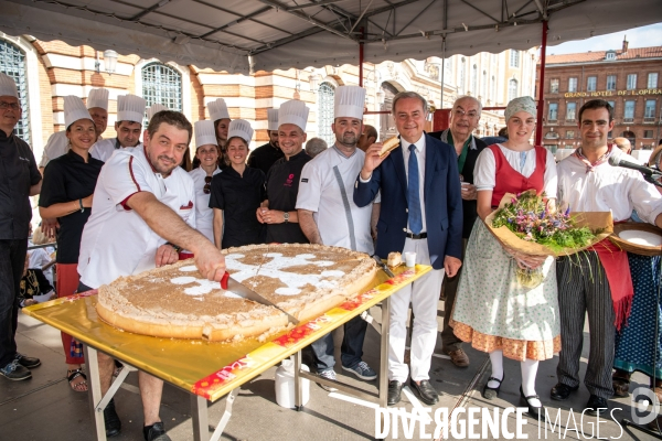 Toulouse : Inauguration du la fete traditionnelle du Grand Fenetra