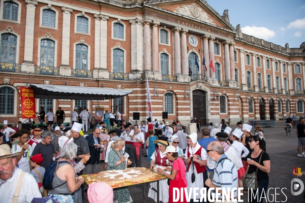 Toulouse : Inauguration du la fete traditionnelle du Grand Fenetra