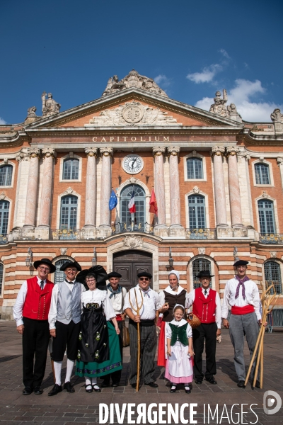 Toulouse : Inauguration du la fete traditionnelle du Grand Fenetra