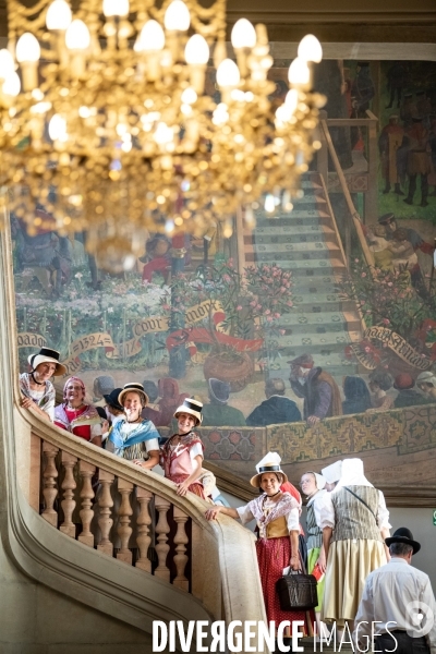 Toulouse : Inauguration du la fete traditionnelle du Grand Fenetra