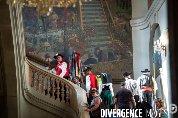 Toulouse : Inauguration du la fete traditionnelle du Grand Fenetra