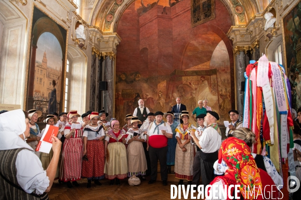 Toulouse : Inauguration du la fete traditionnelle du Grand Fenetra