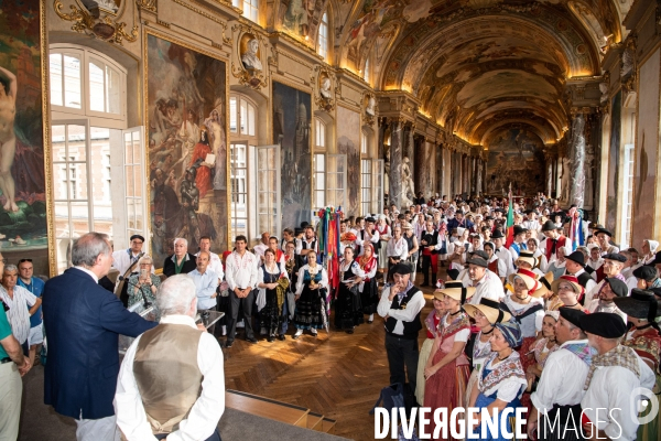 Toulouse : Inauguration du la fete traditionnelle du Grand Fenetra