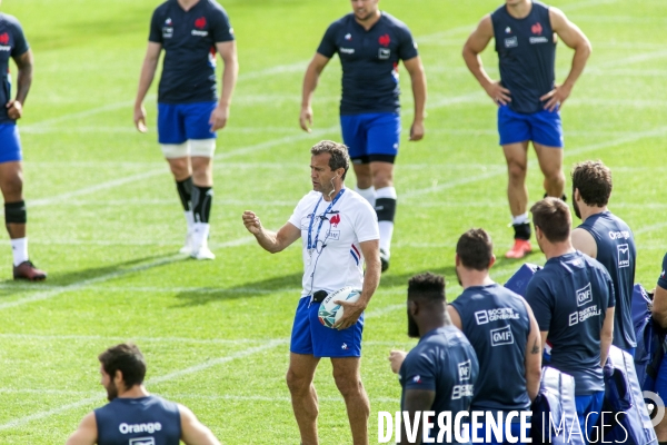 Préparation de la coupe du Monde de rugby au Japon