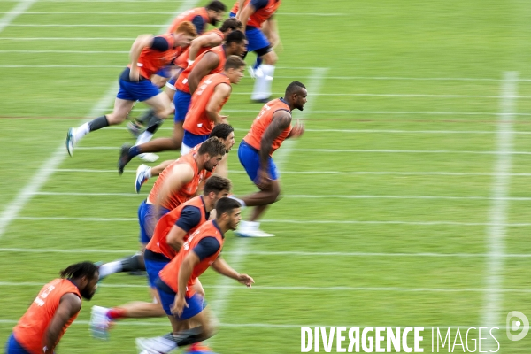 Préparation de la coupe du Monde de rugby au Japon