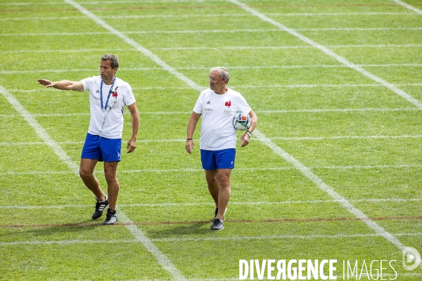 Préparation de la coupe du Monde de rugby au Japon