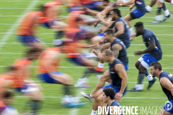 Préparation de la coupe du Monde de rugby au Japon