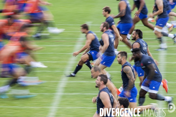 Préparation de la coupe du Monde de rugby au Japon