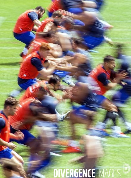 Préparation de la coupe du Monde de rugby au Japon