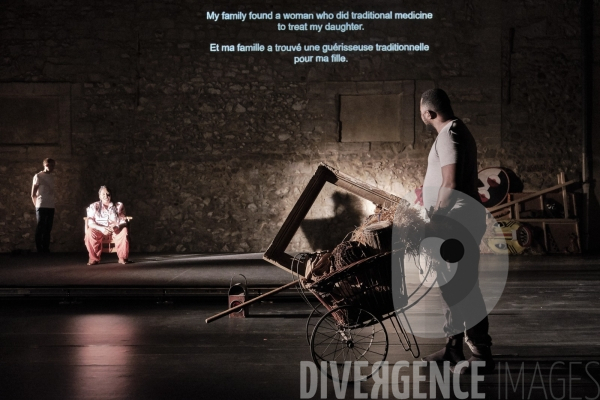 Histoire(s) du théâtre II / Faustin Linyekula / Festival d Avignon