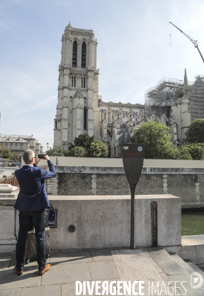 Notre dame le chantier trois mois apres