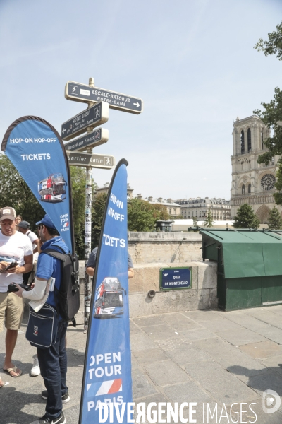 Notre dame le chantier trois mois apres