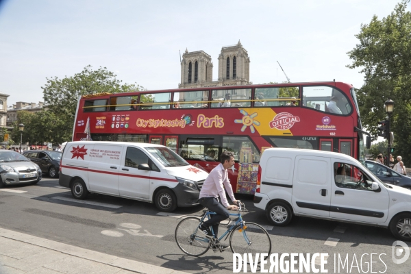 Notre dame le chantier trois mois apres