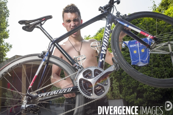 Julian Alaphilippe, cycliste motivé