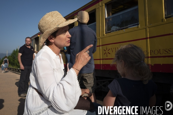 Petite Chronique d en Haut 2019. Tele Train Jaune