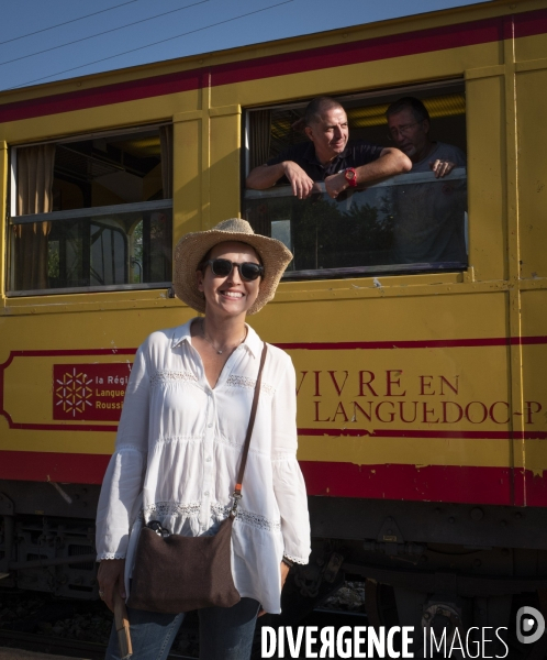 Petite Chronique d en Haut 2019. Tele Train Jaune