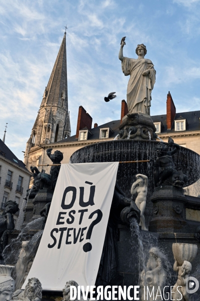 Disparition de Steve, élan citoyen dans les rues de Nantes.