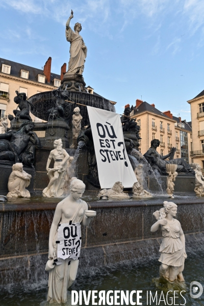 Disparition de Steve, élan citoyen dans les rues de Nantes.