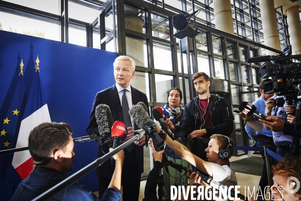 Bruno Le Maire, taxation des géants du numérique