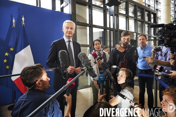 Bruno Le Maire, taxation des géants du numérique