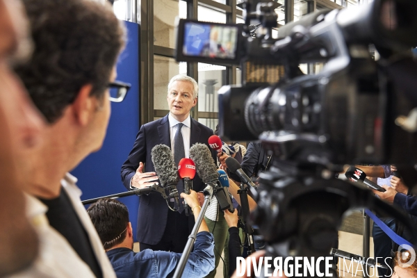 Bruno Le Maire, taxation des géants du numérique