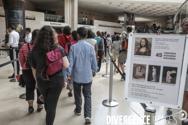 La joconde deplacee vers la galerie medicis