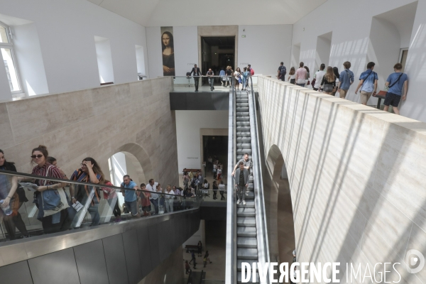 La joconde deplacee vers la galerie medicis