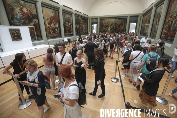 La joconde deplacee vers la galerie medicis